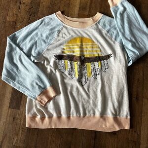 Wildfox Peach and Cream Sweatshirt